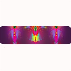 Abstract Bright Colorful Background Large Bar Mats
