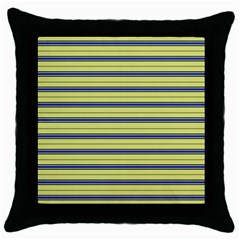Color Line 3 Throw Pillow Case (black) by jumpercat