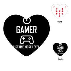 Gamer Playing Cards (heart)  by Valentinaart