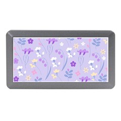 Violet,lavender,cute,floral,pink,purple,pattern,girly,modern,trendy Memory Card Reader (mini) by NouveauDesign