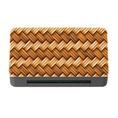 Basket Fibers Basket Texture Braid Memory Card Reader With Cf