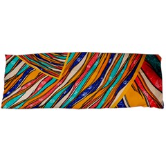 Fabric Texture Color Pattern Body Pillow Case (dakimakura) by Nexatart