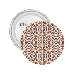 Multicolored Geometric Pattern  2 25  Buttons by dflcprints