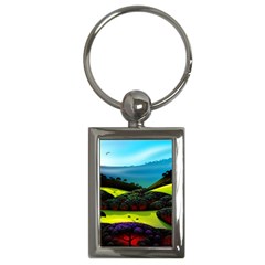 Morning Mist Key Chains (rectangle) 