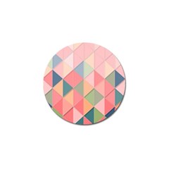 Background Geometric Triangle Golf Ball Marker (10 Pack)