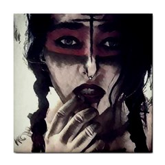 Femininely Badass Tile Coasters by sirenstore