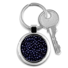 Blueberries 4 Key Chains (round) 