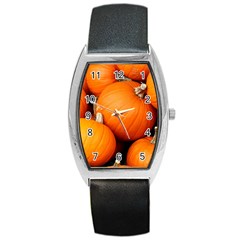 Pumpkins 1 Barrel Style Metal Watch by trendistuff