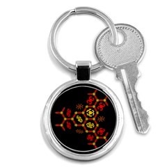 Algorithmic Drawings Key Chains (round) 