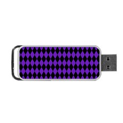 Jester Purple Portable Usb Flash (two Sides) by jumpercat