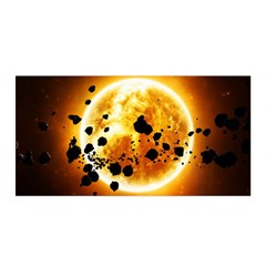 Sun Man Satin Wrap