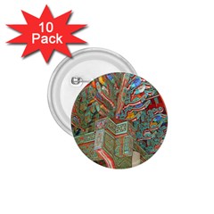 Traditional Korean Painted Paterns 1 75  Buttons (10 Pack) by Sapixe