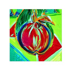 Dscf1458 - Fruits Geometry Small Satin Scarf (square) by bestdesignintheworld