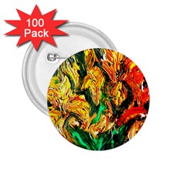 Tiger Lillis   1 2 25  Buttons (100 Pack) 