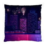 Architecture Home Skyscraper Standard Cushion Case (Two Sides) Back