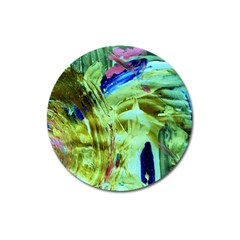 June Gloom 8 Magnet 3  (round) by bestdesignintheworld
