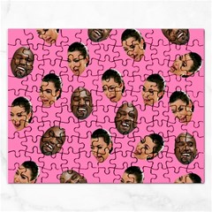 Crying Kim Kardashian Rectangular Jigsaw Puzzl by Valentinaart