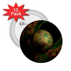 Tiktok s Four-dimensional Steampunk Time Contraption 2 25  Buttons (10 Pack)  by jayaprime