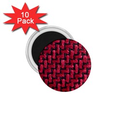 Fabric Pattern Desktop Textile 1 75  Magnets (10 Pack) 