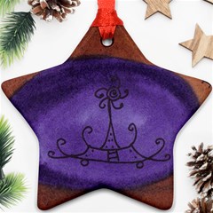 House Egg Star Ornament (two Sides)