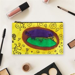 Landscape Egg Cosmetic Bag (medium)