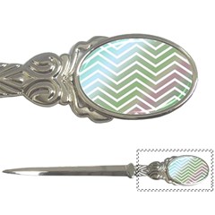 Ombre Zigzag 02 Letter Opener