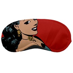 Comic Girl Sleeping Masks by vintage2030