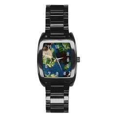 Avocado 3 Stainless Steel Barrel Watch