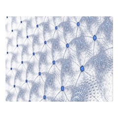 Fractal Art Artistic Pattern Double Sided Flano Blanket (large) 