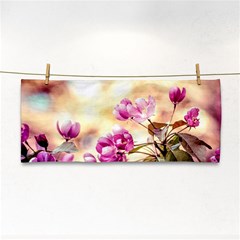 Paradise Apple Blossoms Hand Towel by FunnyCow