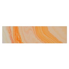 Orange Satin Scarf (oblong)