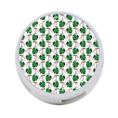 Flamingo Leaf Patttern 4-port Usb Hub (two Sides) by snowwhitegirl