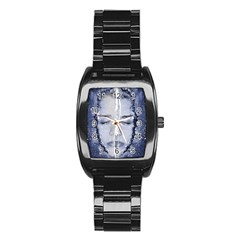 Girl Water Natural Hair Wet Bath Stainless Steel Barrel Watch