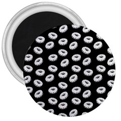 Donuts Pattern 3  Magnets by Valentinaart
