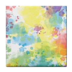 Abstract Pattern Color Art Texture Tile Coasters