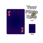 Background Lines Pattern Line Art Playing Cards 54 (Mini) Front - DiamondJ