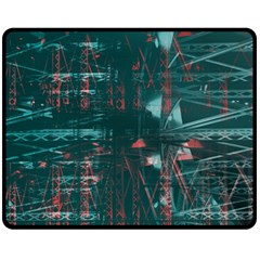 Bridge Double Sided Fleece Blanket (medium) 