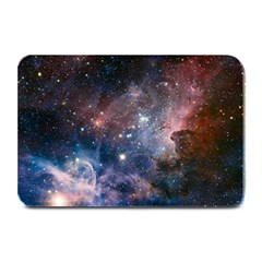 Carina Nebula Ngc 3372 The Grand Nebula Pink Purple And Blue With Shiny Stars Astronomy Plate Mats by genx