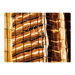 Abstract Architecture Background Double Sided Flano Blanket (mini) 