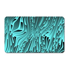 Design Backdrop Abstract Wallpaper Magnet (rectangular) by Pakrebo