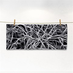 Nerves Cells Dendrites Sepia Hand Towel by Pakrebo