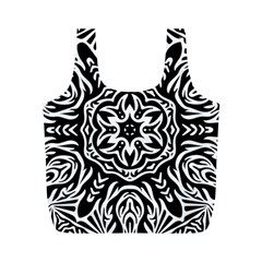 Pattern Star Design Texture Full Print Recycle Bag (m) by Pakrebo