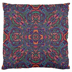 Tile Repeating Colors Textur Large Flano Cushion Case (two Sides) by Pakrebo