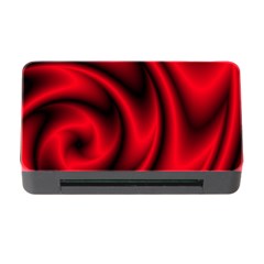 Background Red Color Swirl Memory Card Reader With Cf by Pakrebo