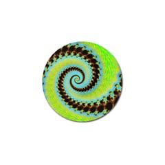Fractal Julia Mandelbrot Art Golf Ball Marker (10 Pack)