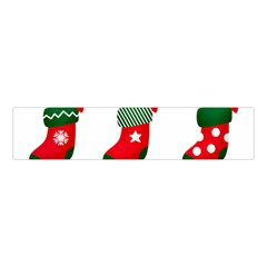 Christmas Stocking Candle Velvet Scrunchie by Mariart
