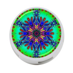 Fractal Art Pictures Digital Art 4-port Usb Hub (two Sides)
