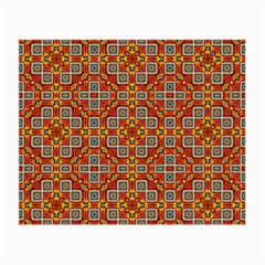 Tile Background Image Pattern Small Glasses Cloth (2-side)