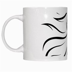 Animal Equine Face Horse White Mugs by Wegoenart