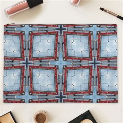 Pattern Cross Geometric Shape Cosmetic Bag (xxl)